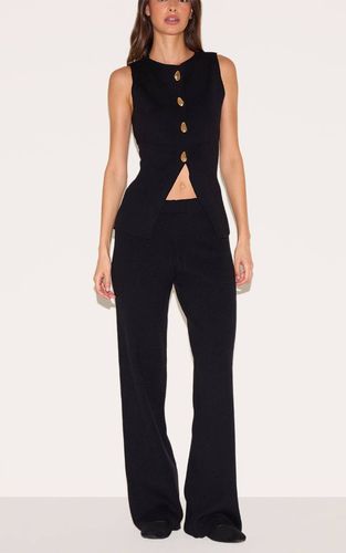 Black Pantalon En Maille Compacte | Taille XS - PrettyLittleThing - Modalova
