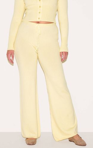 Lemon Pantalon Taille Nouée En Maille Shape | Taille XS - PrettyLittleThing - Modalova
