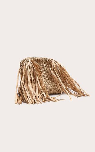 Pochette Slouchy En Raphia À Franges - PrettyLittleThing - Modalova