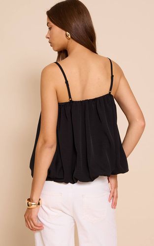 Black Haut Boule Bouffant En Mousseline À Bretelles | Taille 32 - PrettyLittleThing - Modalova
