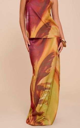Multi Jupe Longue Tissée À Imprimé Fleuri | Taille 32 - PrettyLittleThing - Modalova