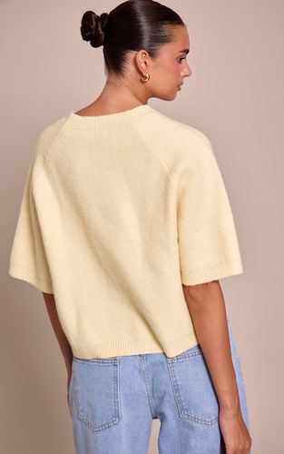Lemon T-shirt En Maille Douce | Taille XS - PrettyLittleThing - Modalova