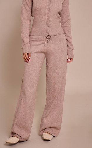 Pantalon Large En Maille Petite | Taille Small - PrettyLittleThing - Modalova