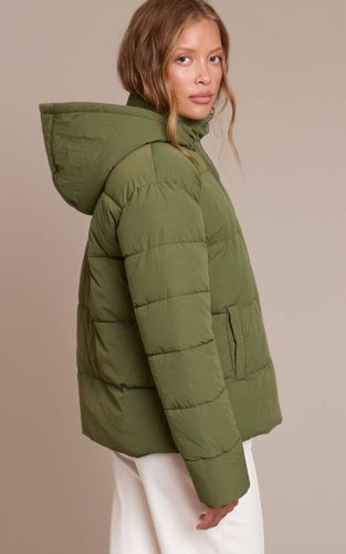 Khaki Doudoune À Casynthétiqueche | Taille 42 - PrettyLittleThing - Modalova