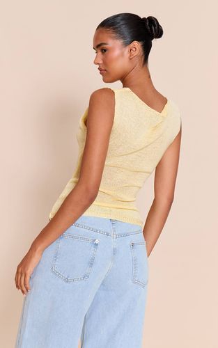 Lemon Haut Col Bateau À Bordure Ajourée | Taille XS - PrettyLittleThing - Modalova