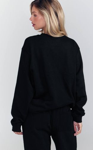 Black Sweatshirt À Enfiler | Taille XS - PrettyLittleThing - Modalova