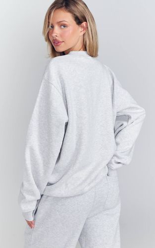 Ash Grey Sweatshirt À Enfiler | Taille XS - PrettyLittleThing - Modalova