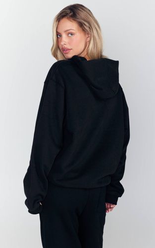 Black Sweat À Casynthétiqueche En Molleton | Taille XS - PrettyLittleThing - Modalova