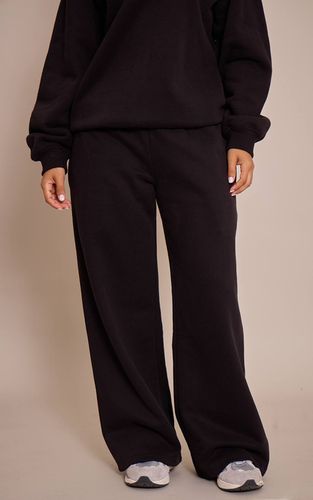 Black Pantalon De Jogging Petite À Jambe Droite | Taille XS - PrettyLittleThing - Modalova