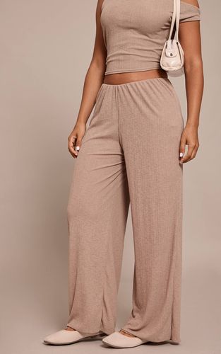 Pantalon Large Texturé Transparent Petite Taille Ensemble Coordonné | Taille XS - PrettyLittleThing - Modalova