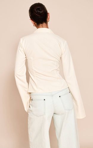Buttermilk Chemise Ajustée À Détails De Coutures | Taille 42 - PrettyLittleThing - Modalova