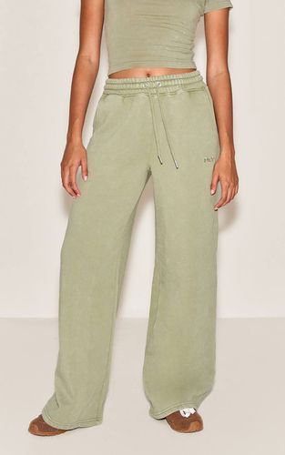 Olive Joggers Larges Délavés | Taille XS - PrettyLittleThing - Modalova