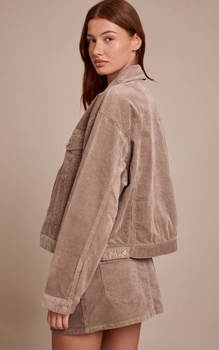 Veste En Velours Côtelé Coupe Boxy Classique | Taille 42 - PrettyLittleThing - Modalova