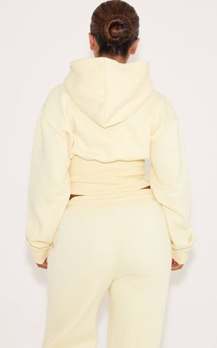 Lemon Sweat À Casynthétiqueche Court Taille Froncée Shape | Taille 42 - PrettyLittleThing - Modalova