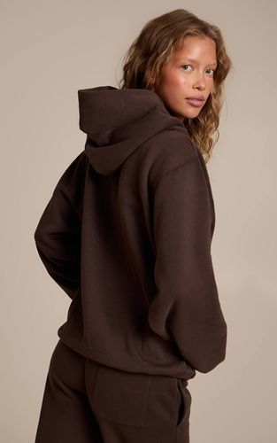 Brown Sweat À Casynthétiqueche En Molleton | Taille XS - PrettyLittleThing - Modalova