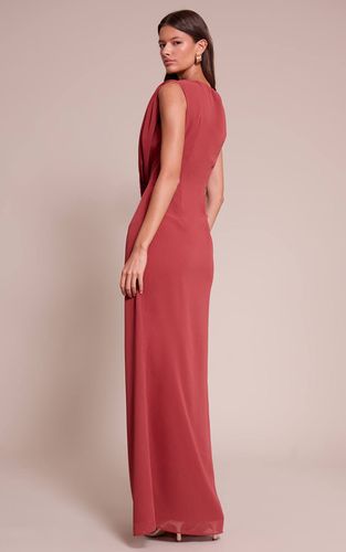 Blush Robe Longue Cache-cœur En Mousseline De Soie | Taille 32 - PrettyLittleThing - Modalova
