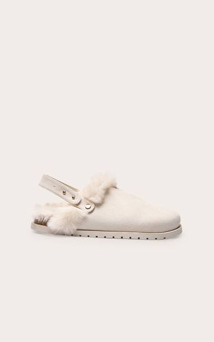 Cream Mules En Synthétique Doublées De Synthétique | Taille 38 - PrettyLittleThing - Modalova
