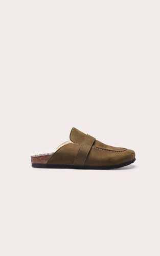 Olive Mules En Synthétique Doublées De Synthétique | Taille 38 - PrettyLittleThing - Modalova