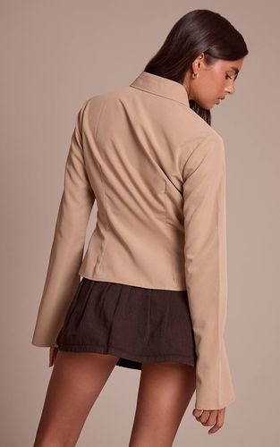Chemise Ajustée À Détails De Coutures | Taille 32 - PrettyLittleThing - Modalova