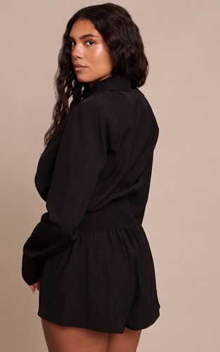 Black Combi-short Blazer Structuré Ajusté | Taille 36 - PrettyLittleThing - Modalova