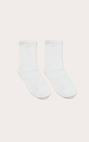 White Chaussettes De Sport Essentielles - PrettyLittleThing - Modalova