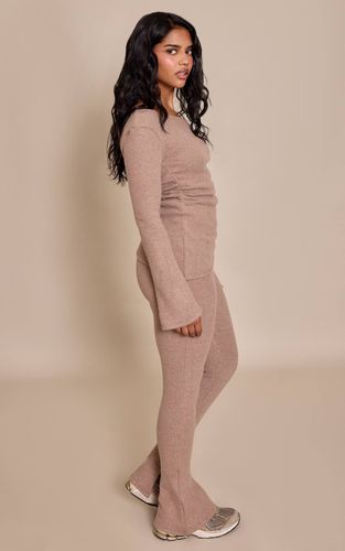 Pantalon Évasé Côtelé Petite | Taille 42 - PrettyLittleThing - Modalova