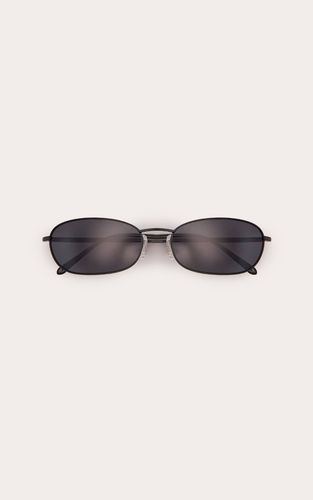 Black Lunettes De Soleil Jack Slim Akjærbede - PrettyLittleThing - Modalova