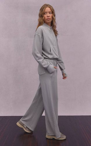 Ash Grey Jogger À Cordon De Serrage Effet Délavé À L'acide | Taille XL - PrettyLittleThing - Modalova
