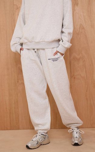 Ash Grey Jogging Resserré Aux Chevilles Imprimé | Taille XL - PrettyLittleThing - Modalova