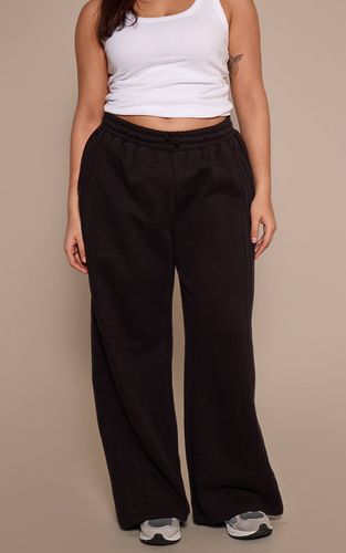 Black Jogger Grande Taille Avec Détails De Coutures | Taille Large - PrettyLittleThing - Modalova