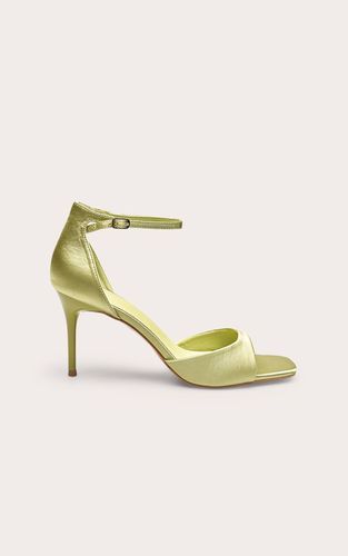 Green Sandales À Talons Minimalistes À Bout Carré Imprimé Synthétique | Taille 38 - PrettyLittleThing - Modalova
