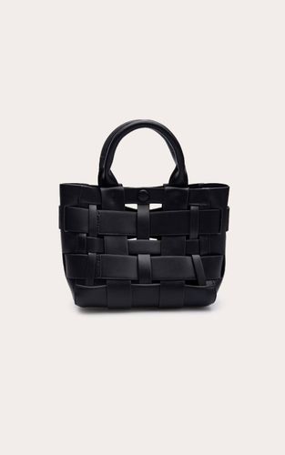 Black Sac À Main Tressé Main En Synthétiquecuir - PrettyLittleThing - Modalova