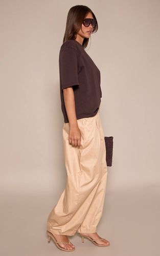 Stone Pantalon Parachute À Taille Élastiquée | Taille 42 - PrettyLittleThing - Modalova