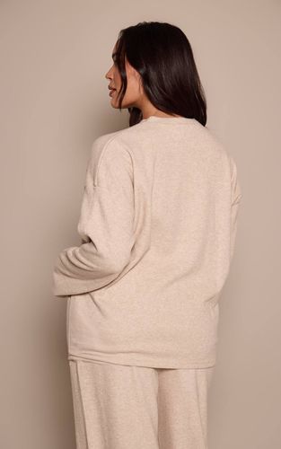 Mocha Sweat-shirt Côtelé Doux Plus Basic | Taille 2XL - PrettyLittleThing - Modalova
