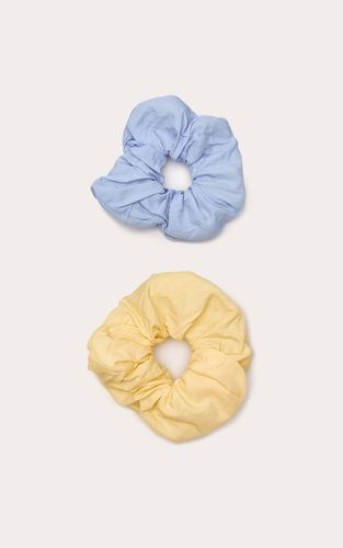 Lemon Lot De 2 Chouchous Citron Et Bleu - PrettyLittleThing - Modalova