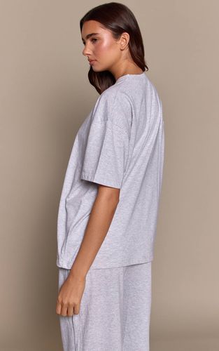 Ash Grey Haut De Pyjama Ample À Manches Courtes | Taille XS - PrettyLittleThing - Modalova