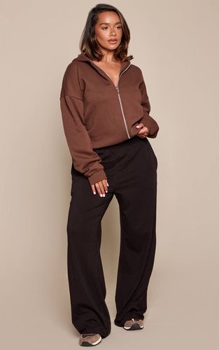 Black Pantalon Droit Sculptant | Taille 36 - PrettyLittleThing - Modalova