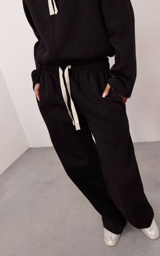 Black Joggers À Cordon Contrasté | Taille XS - PrettyLittleThing - Modalova