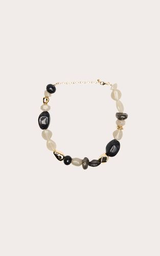Multi Collier Perlé Abstrait Aux Tons De Résine Fumée - PrettyLittleThing - Modalova