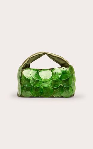 Olive Sac À Main Orné De Coquillages - PrettyLittleThing - Modalova