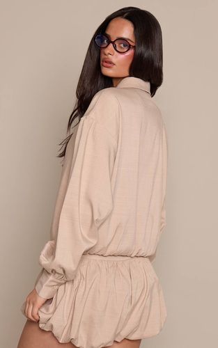 Veste Zippée En Tissu Texturé | Taille 44 - PrettyLittleThing - Modalova