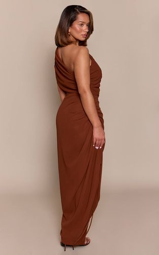 Robe Drapée Asymétrique Shape Avec Détails | Taille 36 - PrettyLittleThing - Modalova