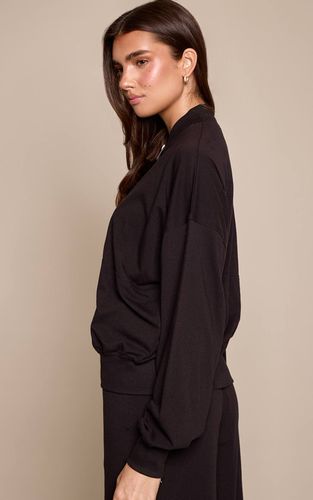 Black Ensemble Coordonné Bomber Décontracté Zippé | Taille 32 - PrettyLittleThing - Modalova