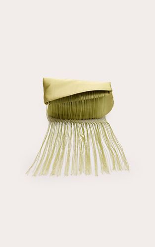 Olive Pochette À Franges En Mousseline Avec Rabat - PrettyLittleThing - Modalova