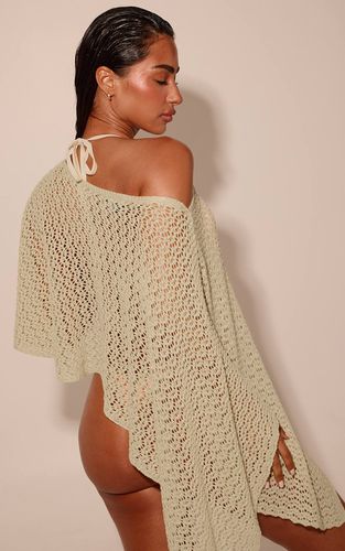 Lemon Cape De Plage Tricotée | Taille XS - PrettyLittleThing - Modalova