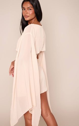 Lemon Robe Mini À Détail Cape | Taille 42 - PrettyLittleThing - Modalova