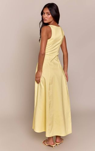 Lemon Robe Longue Sans Manches À Encolure Arrondie | Taille 38 - PrettyLittleThing - Modalova
