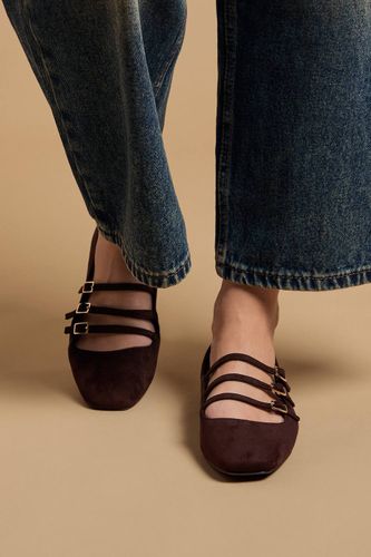 Ballerines Mary Jane Multi-Sangles Madalena en Synthétique | Taille 41 - Oasis - Modalova