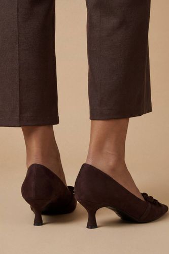 Chaussures De Cour Rita En Synthétique À Double Nœud Style Salomé Et Petit Talon | Taille 41 - Oasis - Modalova