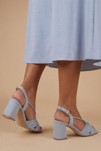 Sandales À Brides Heidi En Synthétique Avec Talon Bloc Évasé | Taille 40 - Oasis - Modalova